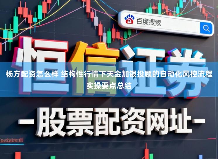 杨方配资怎么样 结构性行情下天金加银投顾的自动化风控流程实操要点总结