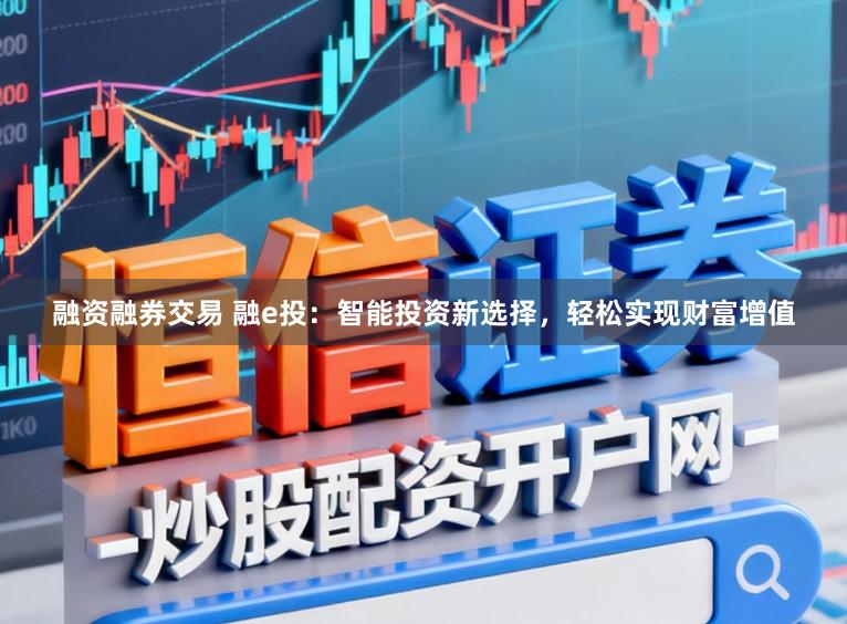 融资融券交易 融e投：智能投资新选择，轻松实现财富增值